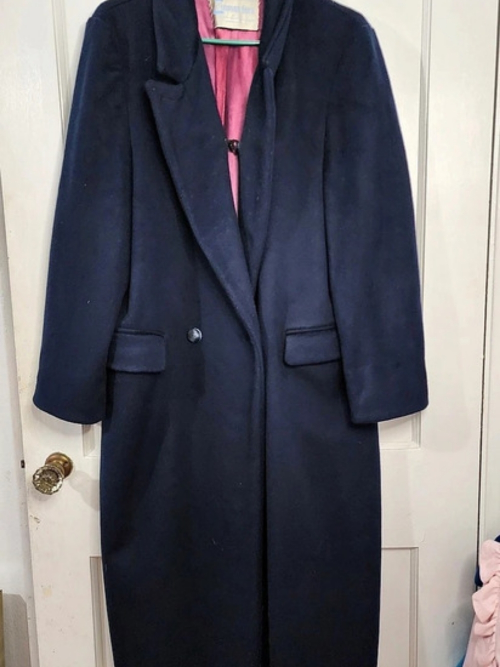 Zimmermans Wool Pea Coat in Blue